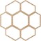 Ekena Millwork Florin Wood Fretwork Pierced Ceiling Medallion, Alder, 26"OD x 11 1/8"ID x 1/4"T CMWP26X26X0250FOAL - alternate 3